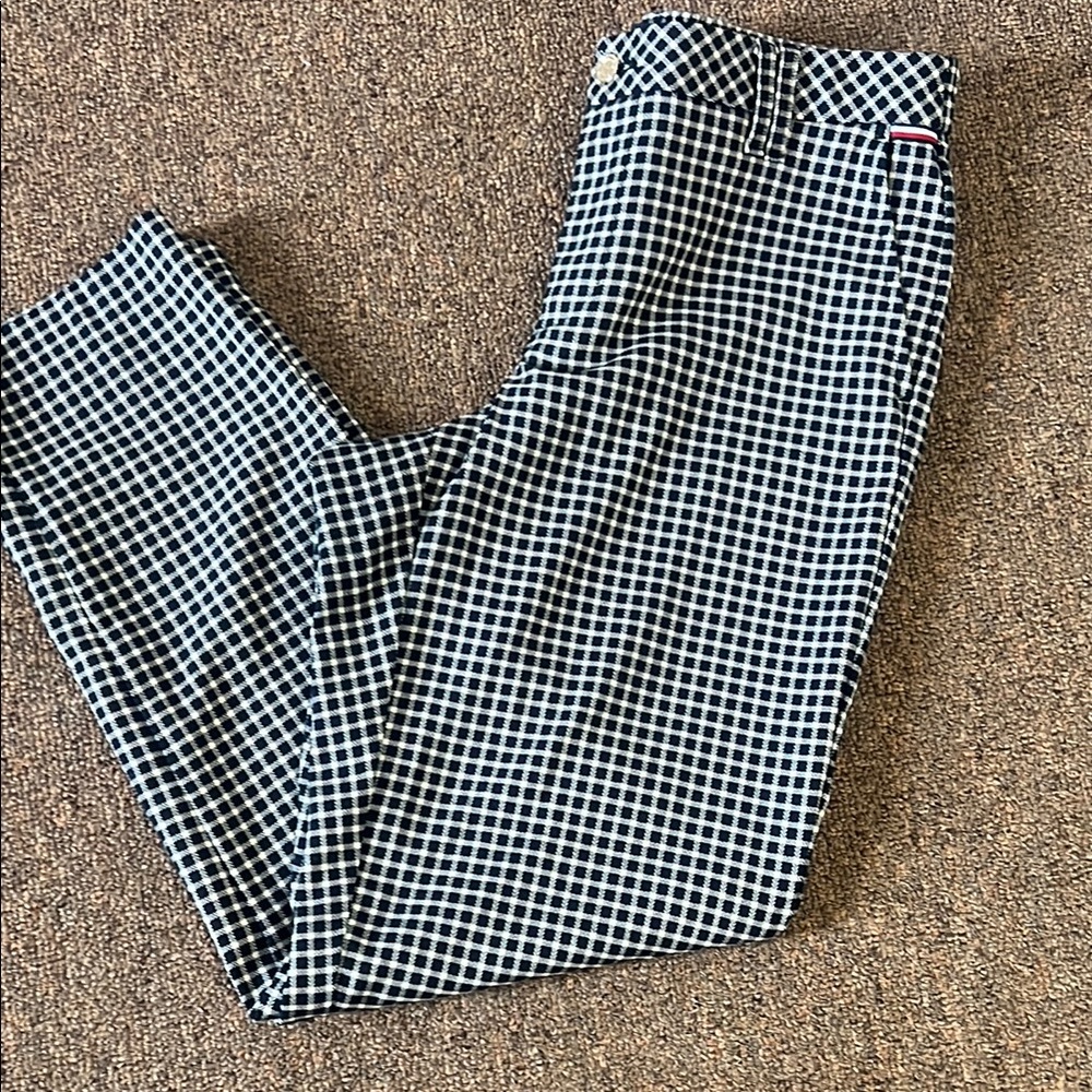 Black and White Checkered Pants
